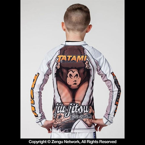 TATAMI ZEN GORILLA CHILDREN`S RASHGUARD-3